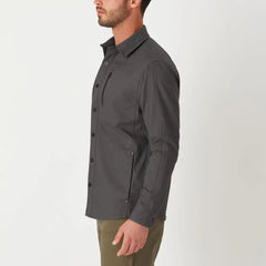 Men's AKHG Stone Run Standard Fit Overshirt