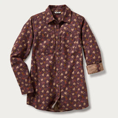 Women's Plus Free Swingin' Flannel Tunic