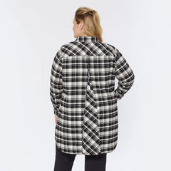 Women's Plus Folklore Flannel Duster
