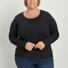 Women's Plus Lightweight Longtail T Scoopneck