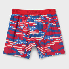 Men's Buck Naked Pattern Boxer Briefs