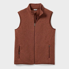 Men's Sweater Fleece Zip Vest