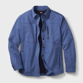 Men's AKHG Stone Run Standard Fit Fleece Lined Overshirt