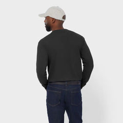 Men's Longtail T Relaxed Fit Long Sleeve Pocket Crew