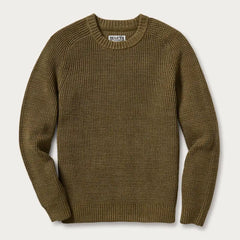 Men's Burly Retirement Crew Waffle Sweater