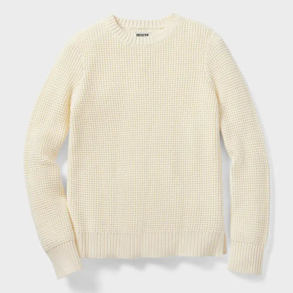 Women's Heritage Waffle Stitch Crew Sweater