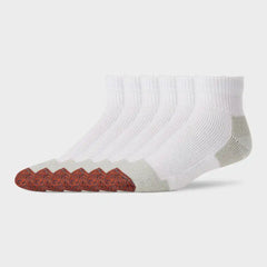 Men's Everyday 6-Pack Midweight Quarter Socks