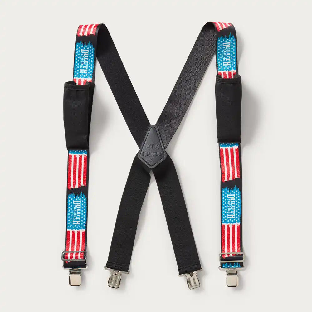 Men's X-Back Insulated Bevy Pocket Suspenders