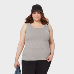 Women's Plus No-Yank Shelf Bra Tank
