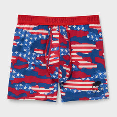 Men's Buck Naked Pattern Bullpen Boxer Briefs