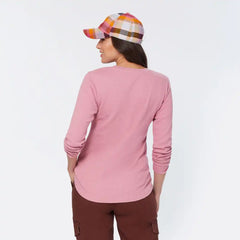 Women's Burly Thermal Long Sleeve Henley