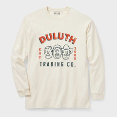 Men's Longtail T Relaxed Fit LS Logo T-Shirt