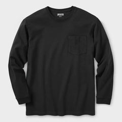 Men's Longtail T Relaxed Fit Long Sleeve Pocket Crew